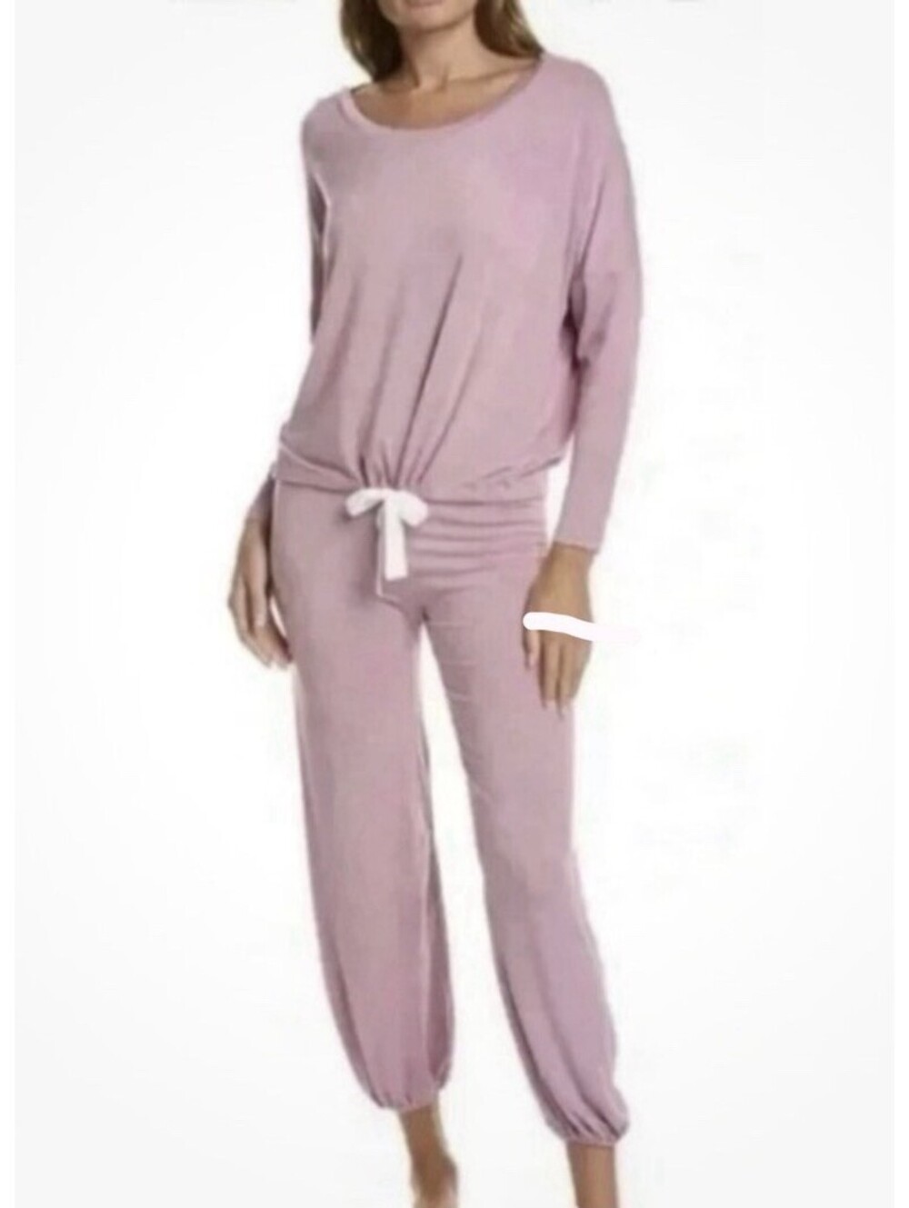 HB By Hale Bob 2 Piece Pajama Set Sleep Loungewear Bamboo Violet New W/Tags S